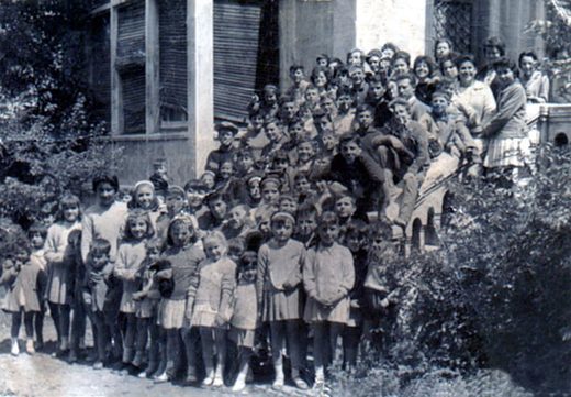 Entrada principal del Palacio, año de la foto 1958