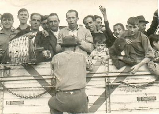 Romería de las fiestas de Trasmulas del año 1967