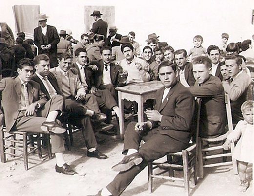 Foto de Encarnación Fernandez Navarro. Foto de una boda en los años 60 en Trasmulas